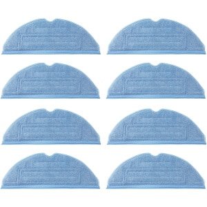 Microvezeldoeken - Dweildoeken - Vloerdoeken - geschikt voor Xiaomi Roborock S8/S8+/S7/T7 / T7plus robotstofzuiger - microvezel - zacht - wasbaar en herbruikbaar vervangende - wisserdoeken mop 8-delige set