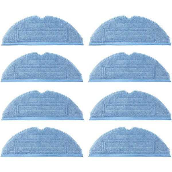 Microvezeldoeken - Dweildoeken - Vloerdoeken - geschikt voor Xiaomi Roborock S8/S8+/S7/T7 / T7plus robotstofzuiger - microvezel - zacht - wasbaar en herbruikbaar vervangende - wisserdoeken mop 8-delige set