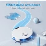 Midea M9 Robotstofzuiger | 3D Mapping | Slimme Navigatie | 4000Pa - Wit