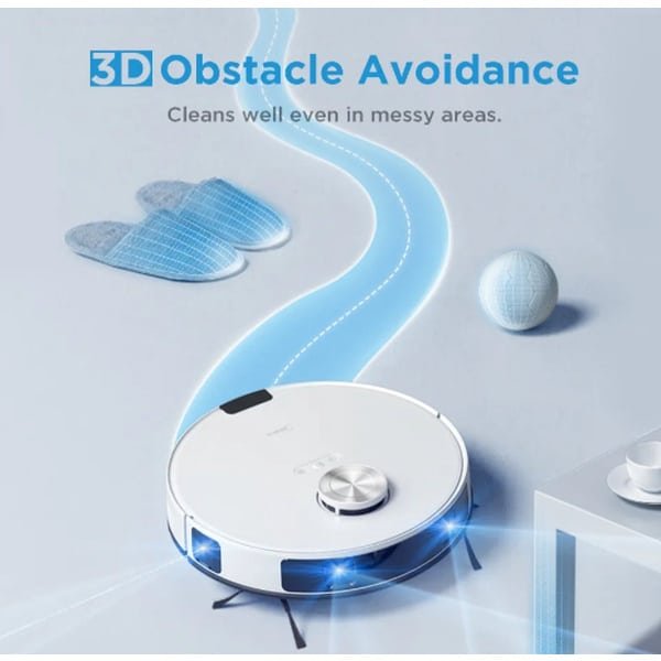 Midea M9 Robotstofzuiger | 3D Mapping | Slimme Navigatie | 4000Pa - Wit