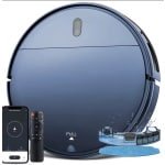 Mila Shop Robotstofzuiger met dweilfunctie - Huishoudapparaat - Robotstofzuigers - Dweilfunctie stofzuiger - Met app en afstandbediening - Met dweilfunctie - Geschikt voor huisdierharen