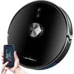 Model X6 - Robotstofzuiger met Dweilfunctie - 6500Pa Zuigkracht - Slimme Navigatie - Wifi App Bediening of Afstandsbediening - Werkt met Alexa & Google Home