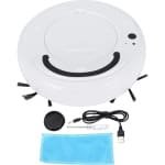 Multifunctionele Slimme Ultradunne Robotstofzuiger en Dweilreiniger met Lasernavigatie - Reinigt Dierenharen, Tapijt en Harde Vloeren