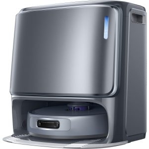 NARWAL Freo Z10 Ultra robotstofzuiger met zelfledigend basisstation, 18.000 Pa zuigkracht, AI Vision, DirtSense-technologie, klitvrije borstel, 45-75 °C warmwaterreiniging, LDS-navigatie, 8 N dweilen, grijs