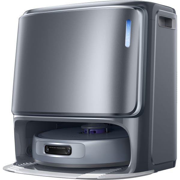 NARWAL Freo Z10 Ultra robotstofzuiger met zelfledigend basisstation, 18.000 Pa zuigkracht, AI Vision, DirtSense-technologie, klitvrije borstel, 45-75 °C warmwaterreiniging, LDS-navigatie, 8 N dweilen, grijs