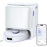 Narwal Freo X10 Pro robotstofzuiger, knoopvrije robotmop, krachtige zuigkracht van 11000 Pa, zelfledigend, automatische mopwasbeurt, automatische droging, obstakelvermijding, ideaal voor dierenharen en harde vloeren - wit