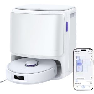 Narwal Freo X10 Pro robotstofzuiger, knoopvrije robotmop, krachtige zuigkracht van 11000 Pa, zelfledigend, automatische mopwasbeurt, automatische droging, obstakelvermijding, ideaal voor dierenharen en harde vloeren - wit