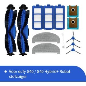 Onderdelen geschikt voor de Eufy G40 robotstofzuiger van Replacements - 13-delig