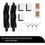 Onderdelen geschikt voor de Eufy L50 en L60 robotstofzuiger van Replacements - 11-delig