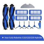 Onderdelen geschikt voor de Eufy RoboVac G10, G20 en G30 robotstofzuigers van Replacements - Complete 13-delige set