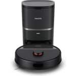Philips HomeRun Aqua 3000 Series XU3100/01 - Robotstofzuiger met Dweilfunctie - Incl. Laadstation - Zwart / Metallic - App Connected