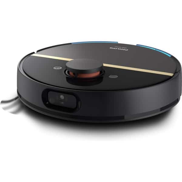 Philips HomeRun Aqua 7000 Series XU7000/01 - Robotstofzuiger met Dweilfunctie - Zwart / Goud - App Connected