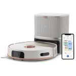 Philips Homerun 5000-serie Robotstofzuiger Met Dweilfunctie en Automatisch Leegstation- XU5100/20 - 10000 Pa Extreme Zuigkracht - Dubbele Dweilen