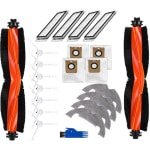 PolkaHome® Accessoireset voor Robotstofzuigers -22-delige - Hoofdborstel, Zijborstels, HEPA-filters, Stofzakken & Dweilpads - Compatibel met Dreame D10 Plus / D10s Plus / L10 Plus / Z10 Pro- robotstofzuiger accessoires & onderdelen