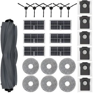 PolkaHome® Vervangingsset geschikt voor Robotstofzuiger Accessoires & Onderdelen - Geschikt voor Dreame Dreame L10s Pro, L10s ULTRA Gen2, Gen 2 PRO, PRO HEAT X30, HEAT X30, L10s PRO ULTRA HITTE RLL82CE, X30 ULTRA, MOVA E30, MOVA E30 ULTRA, P10 ULTRA