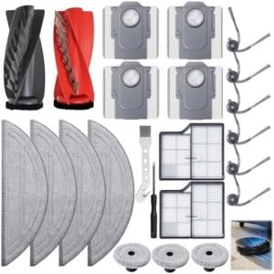 PromoHome 23-delig accessoireset voor robotstofzuigers - Geschikt voor Roborock Saros 10 robotstofzuiger