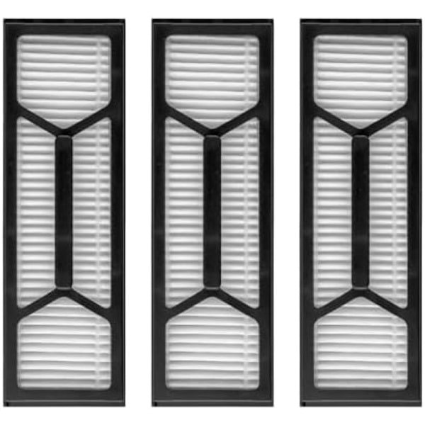 PromoHome 3 Stuks Universele HEPA Filters Vervangingsset voor Robotstofzuigers - Geschikt voor Diverse Merken - Hoogwaardige Luchtfiltering en Stofopvang