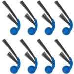 PromoHome 8 Reservezijborstels voor Robotstofzuigers - Hoekreiniging & Randschoonmaak