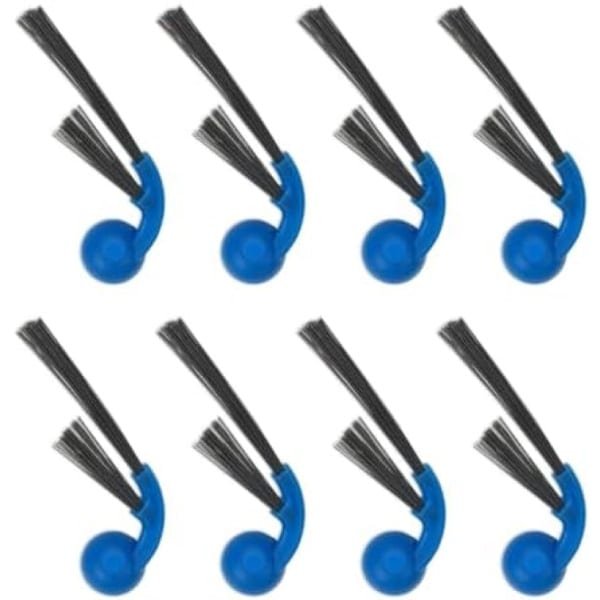 PromoHome 8 Reservezijborstels voor Robotstofzuigers - Hoekreiniging & Randschoonmaak