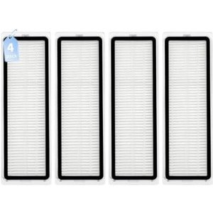 PromoHome HEPA-filter set voor robotstofzuigers - 4 stuks - Wasbaar en duurzaam