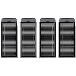 PromoHome HEPA-filterset voor robotstofzuigers - 4 stuks - Wasbaar en efficiënt