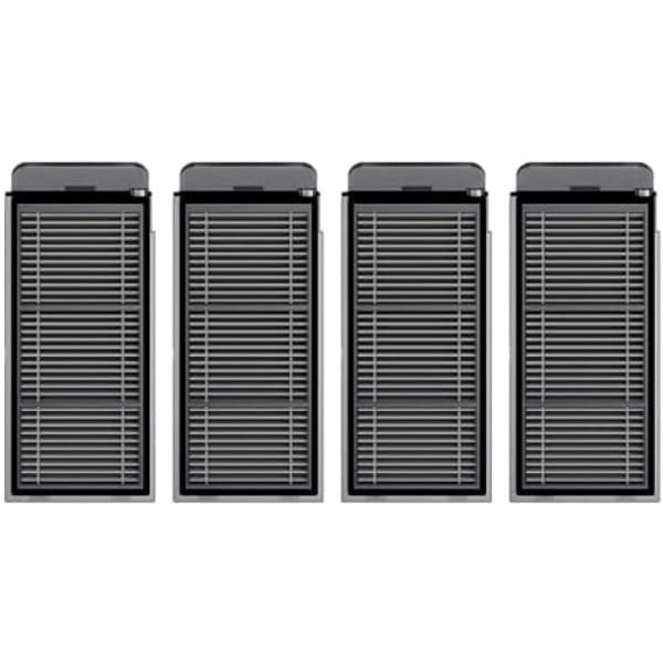 PromoHome HEPA-filterset voor robotstofzuigers - 4 stuks - Wasbaar en efficiënt