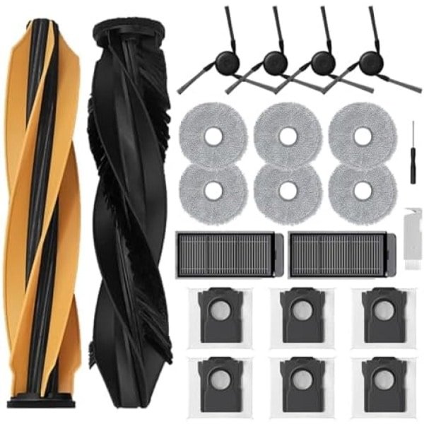 PromoHome Reserveonderdelenset voor Robotstofzuiger - Compleet Onderhoudspakket met Filters en Doeken