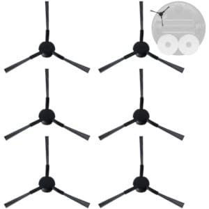 PromoHome Robotstofzuiger Zijborstels - 6 Stuks - Universele Compatibiliteit