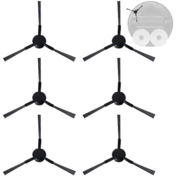 PromoHome Robotstofzuiger Zijborstels - 6 Stuks - Universele Compatibiliteit