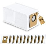 PromoHome - Set van 12 stofzakken voor robotstofzuiger reinigingsstation, grote capaciteit 2,5 liter