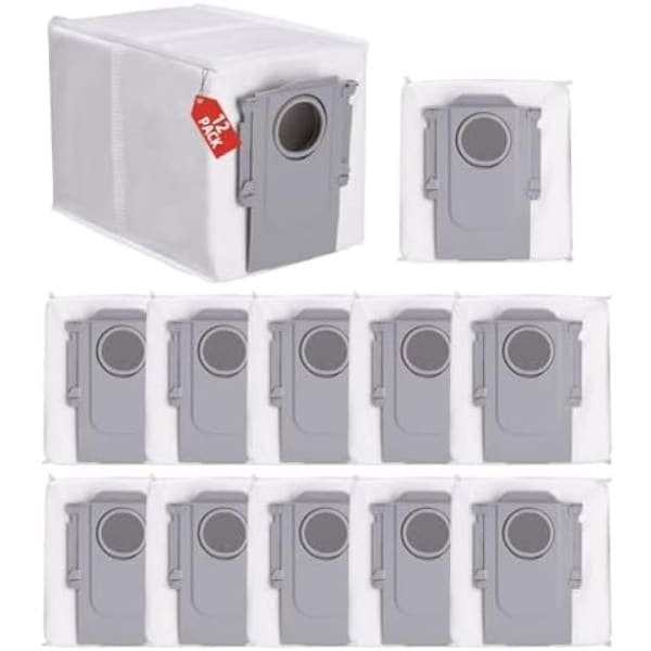 PromoHome Stofzakken Set voor Robotstofzuigers - 12 Stuks Vervangingszakken