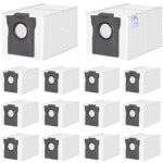 PromoHome Vervangende Stofzakken voor Robotstofzuigers - 14 Stuks, 3,2L Capaciteit