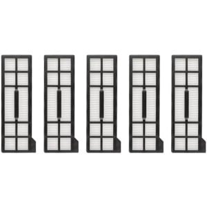 PromoHome Vervangingsfilterset HEPA Filters 5-stuks voor Robotstofzuigers - Compatibel met Diverse Merken - Hoogwaardige Luchtfiltering - Milieuvriendelijk Materiaal