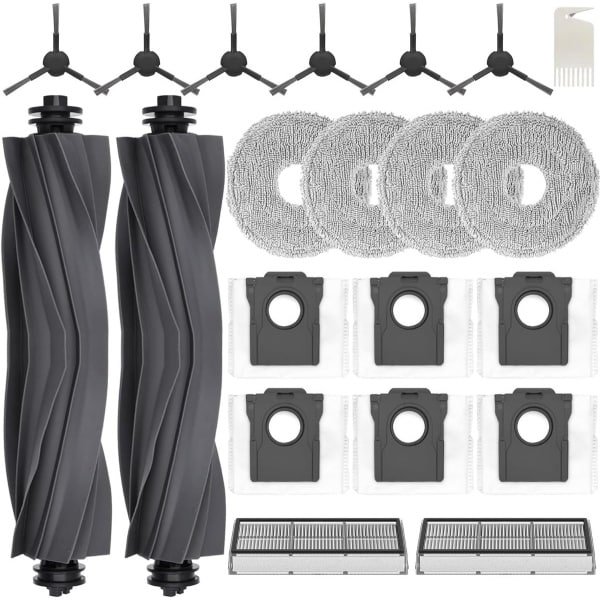 PromoHome Vervangingsset Robotstofzuiger geschikt voor Dreame L10s Ultra Gen 2/L10s Pro Ultra Heat/X30 Ultra/Mova E30 Ultra,