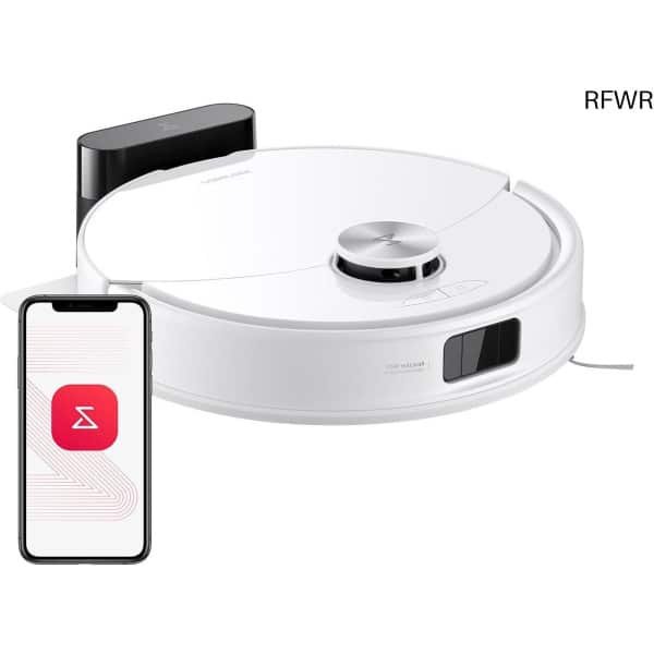RFWR® Krachtige Robotstofzuiger met 10.000 Pa Zuigkracht en Geavanceerde Navigatie