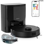 RFWR® Robotstofzuiger met Dweilfunctie - Krachtige 6500PA Zuigkracht - Ideaal voor Huisdieren - Slimme Navigatie en App Bediening