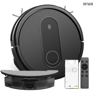 RFWR® Robotstofzuiger met dweilfunctie 2-in-1 en 3000 Pa zuigkracht