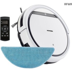 RFWR® Robotstofzuiger met dweilfunctie en lange accuduur voor dierenhaar en allergieën