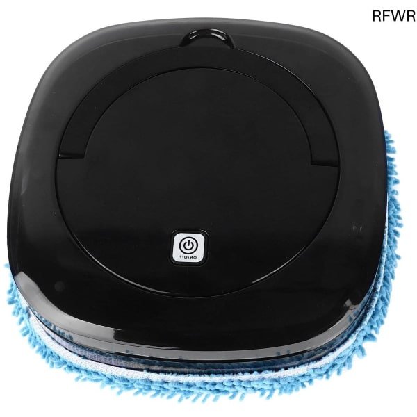RFWR® Wet- en droogdweilmachine voor harde vloeren, automatische dweilrobot met USB-oplading en stille werking