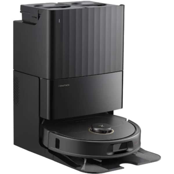 ROBOROCK QREVO 5AE - Robotstofzuiger met dock - 12000 Pa vermogen - FlexiArm dweilen - Dubbele anti-klit