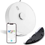 RVV® Robotstofzuiger huisdieren - Robotstofzuiger - Stofzuiger - Wit - ‎35cm x 35cm x 10cm