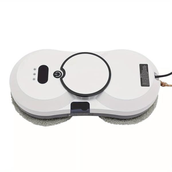 Raamreinigingsrobot - Ramenrobot - Glazenreiniger - Stofzuigerrobot - Dweilrobot - 2-in-1 Stofzuigen en Dweilen - Wit Modern Design - Sterke Draagkracht 6 kg