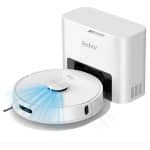 Redkey R10 Robotstofzuiger met Laadstation - Robotstofzuiger met Dweilfunctie - Robotstofzuiger leegt Automatisch - Robot Stofzuiger - Dweilrobot - Wit