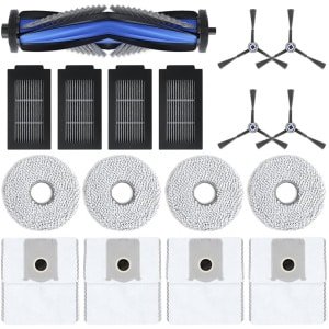 Reinigingsaccessoires set - geschikt voor robotstofzuiger - set van 4