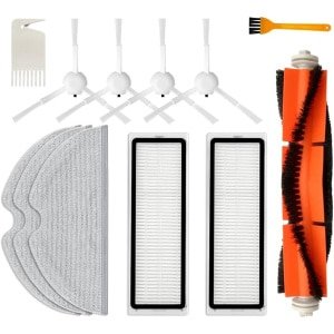 Reserveaccessoires voor robotstofzuiger - Set van 12 - Efficiënte reiniging