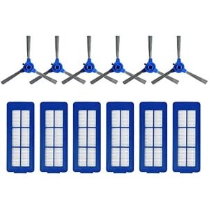 Reservefilter, accessoires, compatibel met Eufy RoboVac 11S Max, 15C Max, 30C Max, G10, G20, G30 robotstofzuiger, 12 stuks