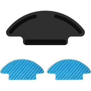 Reserveonderdelen Robotstofzuiger M210/M210P - 1 Dweildoekhouder met 2 Wasbare Verwisselbare Dweildoeken - Robotstofzuigers 2-in-1 - Dweilaccessoires