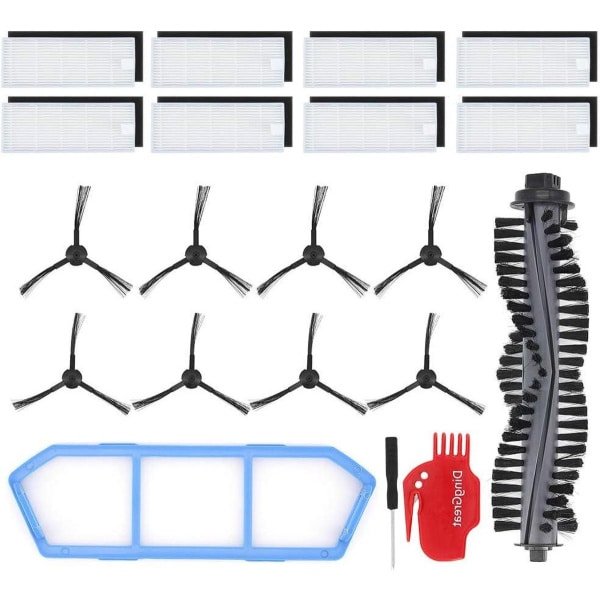 Reserveonderdelen borstelfilter accessoireset voor ILife A4s robotstofzuiger - rolborstel - filters - zijborstels - primair filter - vervangingsset