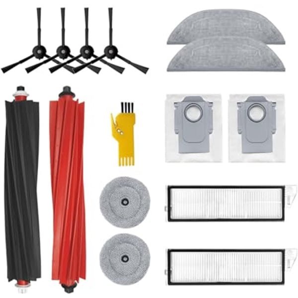 Reserveonderdelen voor Robotstofzuigers - Accessoires Set met Rolborstels, Filters en Dweilen