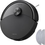 Roborock Q10 S5 Robotstofzuiger- 10000 Pa Zuigkracht-Dubbele Anti-klitfunctie-VibraRise 2.0-Systeem- 8 mm Dweillift- PreciSense LiDAR-navigatie-Obstakelvermijding- APP-Zwart-2 Dweilen